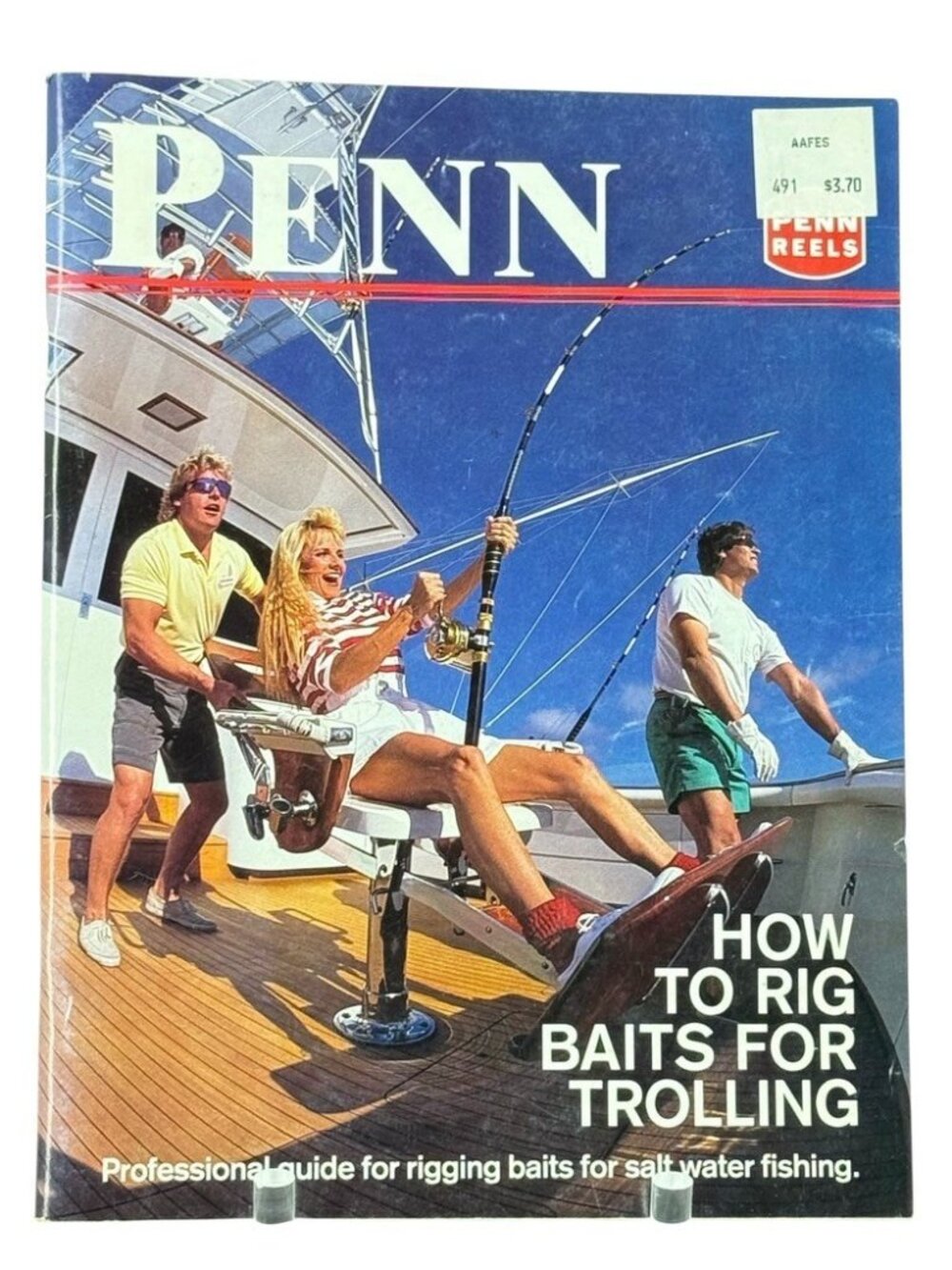 Penn Fishing Rod & Reel Catalog How To Rig Baits For Trolling 1987 Salt Water